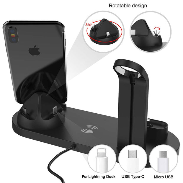 4 in 1 Wireless Charger Stand