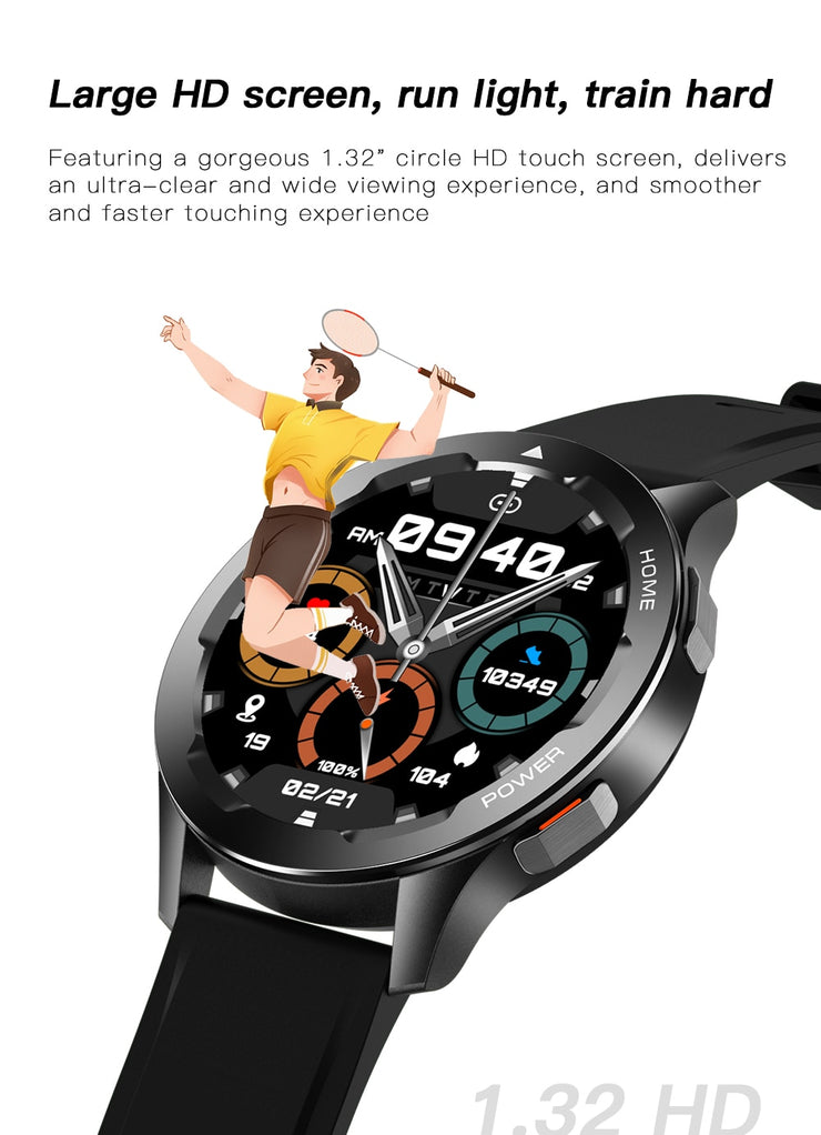 SmartWatch Waterproof Sport Running Digital Watch for Men