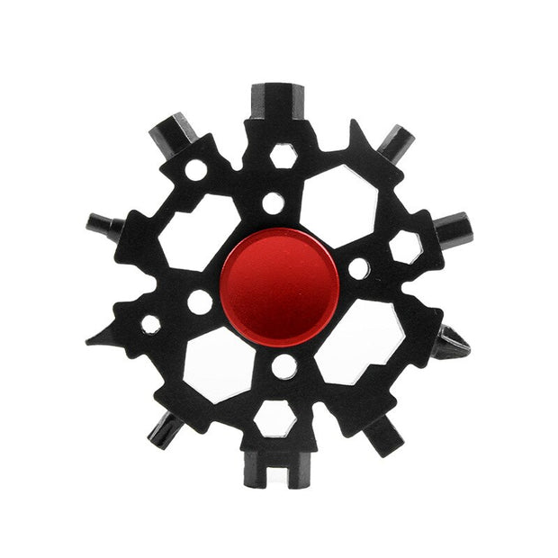 Snowflake Multitool Fidget Spinner