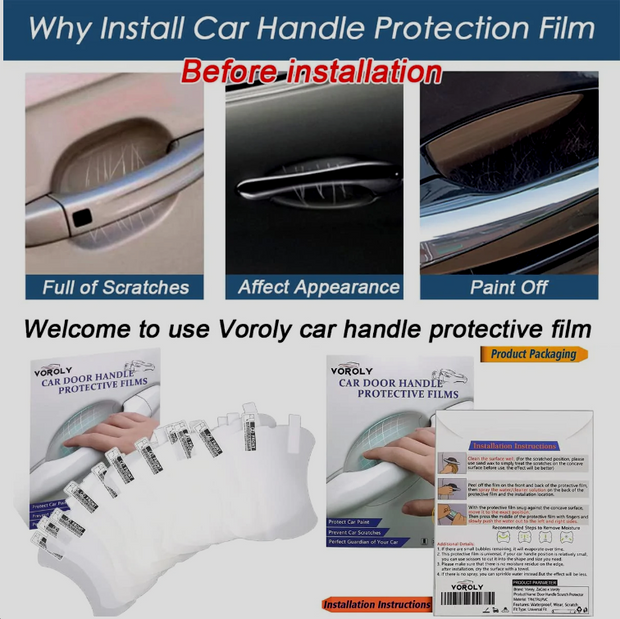 Transparent Car Antiscratch Door Protection Sticker