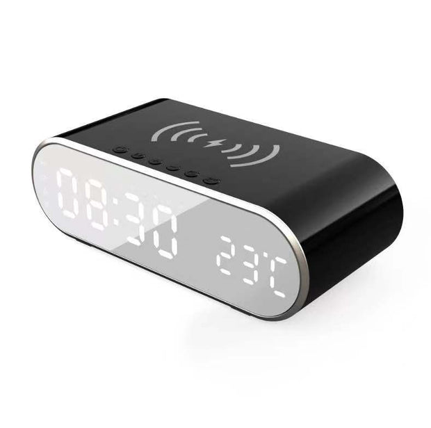 NEW MODEL LED ALARM CLOCK WITH WIRELESS CHARGER